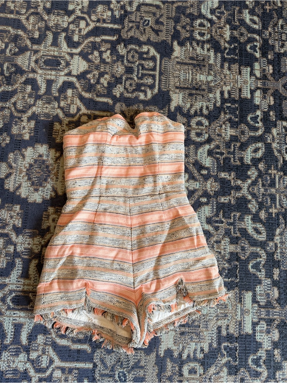 Lovers + Friends Rise & Shine Tweed Romper.